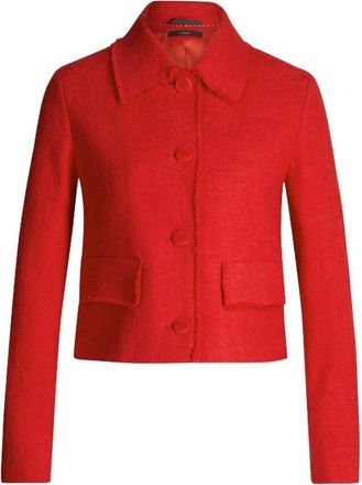Windsor Ds 690 Blazer - Dames - Blazers - Rood - M - Leer - Jassen