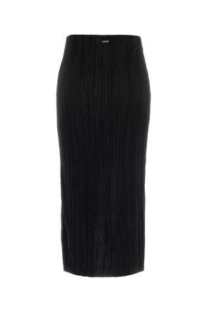Calvin Klein Womens Black Jersey Skirt Exterior: Polyester Gonne