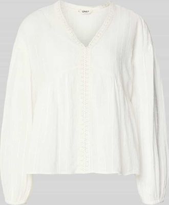 Only Regular Fit Tunika aus reiner Baumwolle Modell DUSI in Offwhite, Gr&ouml;&szlig;e XL