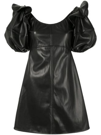 Ellery Valeria bubble-sleeve dress - women - Polyester - 6 - Black