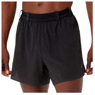 Asics Metarun 5 Short Laufshorts f&uuml;r Herren | schwarz