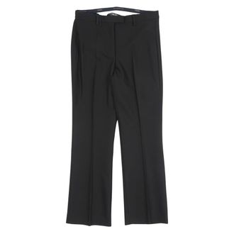 Max Mara Wide Trousers, female, Black, Size: 2XS Wide Trousers