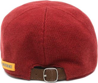 Guest In Residence Knit Wool Cashmere Baseball Cap - Red