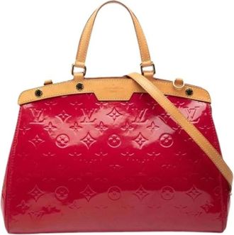 Louis Vuitton Pre-owned Handbags, female, Red, Size: ONE SIZE Pre-owned The Brea MM