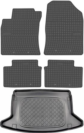 OEM Kia Ceed Iii Cd Hatchback Desde Junio De 2018. Juego: Alfombrillas De Goma Para Coche + Alfombrilla Para Maletero