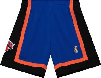 Mitchell & Ness x NBA New York Knicks Road 1996-97 Shorts Blue SMSH4315-NYK96PPPROYA