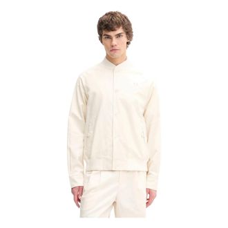 Fred Perry Oversize Bomberjack - Heren - Bomber jackets - Beige - XL - Katoen - Jassen