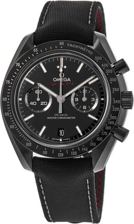 Omega Speedmaster Dark Side of the Moon Chronograph Automatic Black Dial Fabric Strap Mens Watch 310.92.44.51.01.002