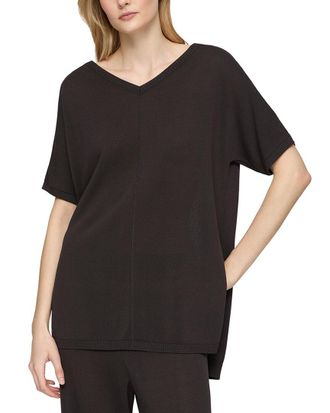 Lafayette 148 New York Wide V Neck Tunic