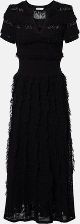 Max Mara Grazia fringed midi dress
