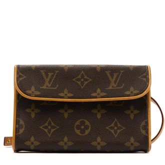 Louis Vuitton Pre-owned Womens Florentine Shoulder Bag - Brown - One Size