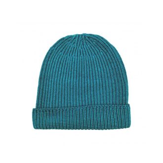 FILIPPO DE LAURENTIIS Beanies, female, Blue, Size: ONE SIZE Beige Wool Hat