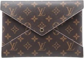 Louis Vuitton Pre-owned Clutches, female, Brown, Size: ONE SIZE Pre-owned Kirigami