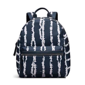 Radley London Halley Row - Tie Dye Stripe Medium Ziptop Backpack in Naval at Nordstrom