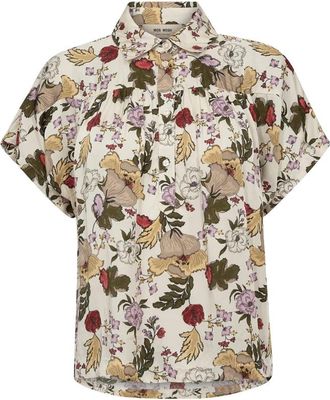 Mos Mosh Shirt - Dames - Overhemden - Beige - S - Overhemden