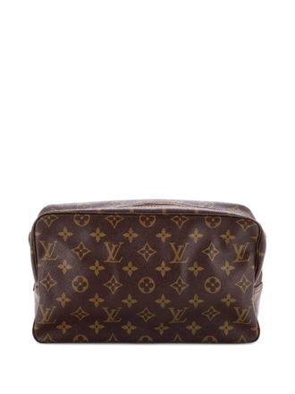 Louis Vuitton Trousse Toiletry Monogram Canvas 28 pouch - Marrone