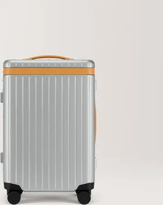 Carl Friedrik Carry-on Luggage - Hard case in Polycarbonate and Aluminium - Silver / Tan