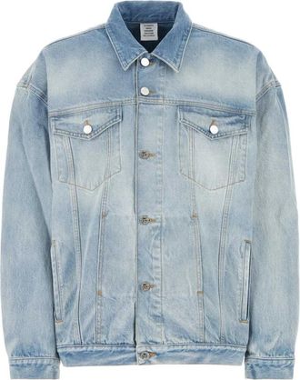 VETEMENTS Denim Jassen - Heren - Spijkerjassen - Blauw - L - Denim - Jassen