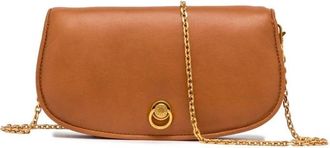 Gianni Chiarini Leren Postina Tas - Dames - Schoudertassen - Bruin - ONE Size - Leer - Tassen
