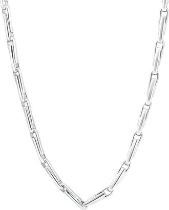 Pompeii3 Mens 14k Gold (41gram) or Platinum (77gram) 4.5mm Link Chain Necklace 22