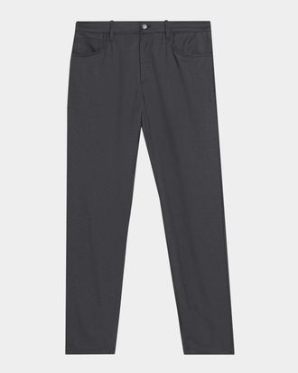Canali Men & apos;s Cotton Stretch Five-Pocket Trousers