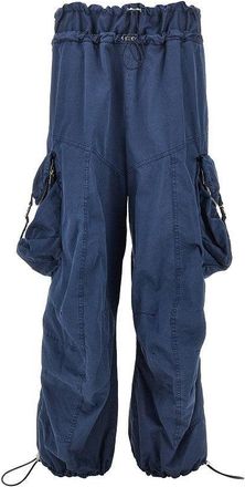The Attico Washed cotton cargo pants Woman 40