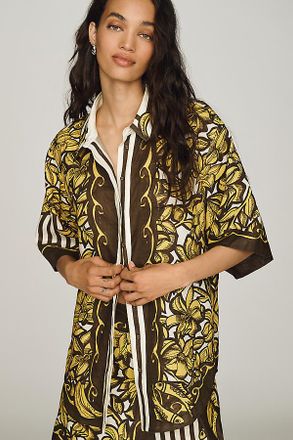 Alemais Mona Hemp Buttondown Shirt