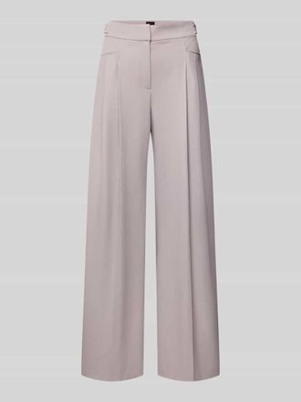 Boss Orange by Hugo Boss BOSS Orange Regular Fit Weite Hose mit Viskose-Anteil Modell TAKORA in Flieder, Gr&ouml;&szlig;e 34