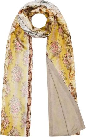 Pierre-Louis Mascia Silky Scarves, female, Yellow, Size: ONE SIZE Aloewon Scarf