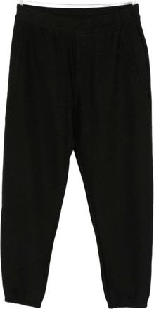 Emporio Armani Sweatpants, male, Black, Size: 2XL Patterned Track Pants