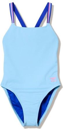 Speedo Female Solid Comfort V-Back Badeanzug f&uuml;r Damen | blau
