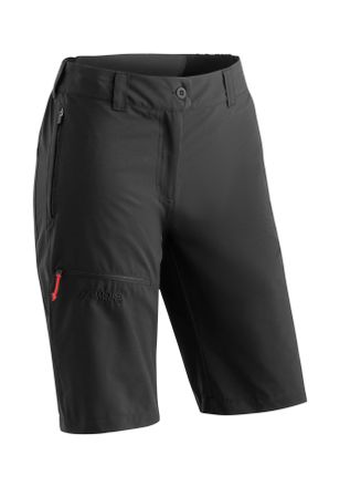 Maier Sports Outdoorhose MAIER SPORTS Lulaka Bermuda Loop, Damen, Gr. 34, Normalgr&ouml;ssen, schwarz, 100% Polyester, Hosen Outdoorhose, Damen Shorts, kurze Wanderhose