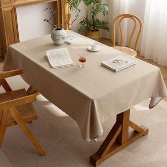 No Brand Mantel Rectangular De Poli&eacute;ster, 140 X 180 Cm, Impermeable, Resistente A Las Manchas, F&aacute;cil De Limpiar Y Resistente A Las Arrugas, Ideal Para Fiestas 