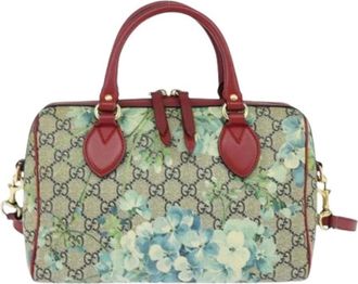 Gucci Pre-owned Handbags, female, Multicolor, Size: ONE SIZE Pre-owned Canvas Handbag