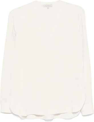 Antonelli V-neck Long-sleeve Top