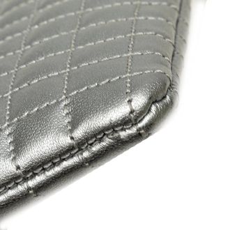 Celine Clutches - 2018 Quilted Metallic Calfskin C Charm Pouch - für Damen