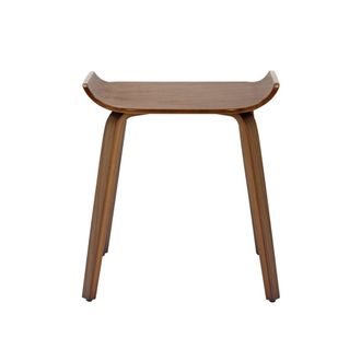 Signature Mesa auxiliar con acabado en nogal