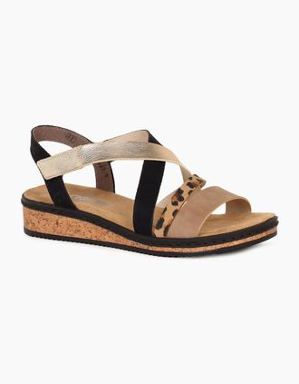 Rieker Womens Kaz Womens Sandals - Brown - Size: 3.5