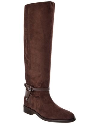 Jimmy Choo London Lawton Kb Leather Knee-High Boot