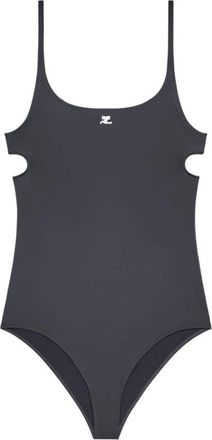 Courr&egrave;ges Mujer, Trajes de ba&ntilde;o, Gris, Talla: XS