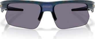 Oakley BiSphaera 68mm Oversize Gradient Prizm Rectangular Sunglasses in Abyss Spacedust /Prizm Grey at Nordstrom