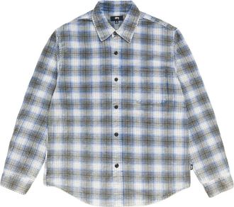 St&uuml;ssy Dax Printed Shirt Blue 1110402-BLUE