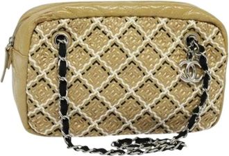 Chanel Pre-owned Mini Bags, female, Beige, Size: ONE SIZE Pre-owned Vintage Mini Bag