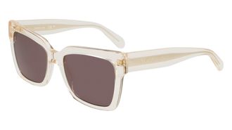 Calvin Klein Brown Butterfly Ladies Sunglasses CKJ24606S 011 54