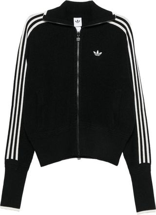 adidas Firebirdside-stripe Trefoil-logo Cardigan