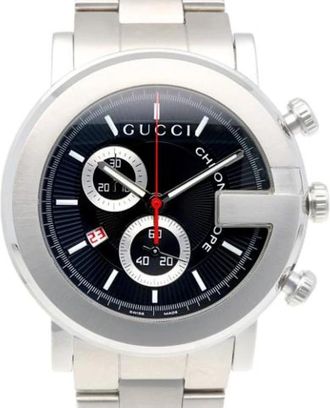 Gucci Pre-owned 101M Polshorloge - Heren - Vintage Horloges - Zwart - ONE Size - Vintage