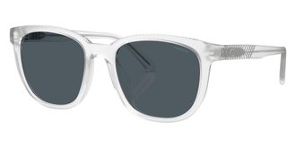 Coach Womens 54 mm Transparent Olive Sunglasses