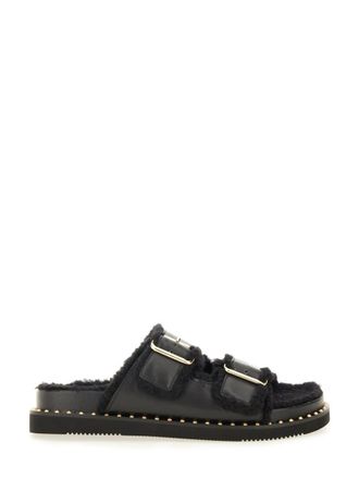 サンダル・ミュール ASH Women Sandals URUS 01 Black URUS SANDALS (ASH/サンダル・ミュール) URUS/01【BUYMA】