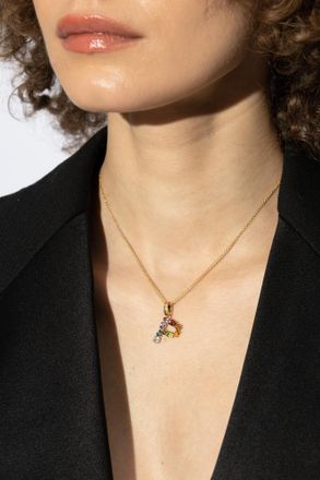 Dolce & Gabbana Pendant With Gemstones, Womens, Multicolour