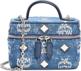 MCM Aren Crossbody Bag in Denim Blue at Nordstrom Rack